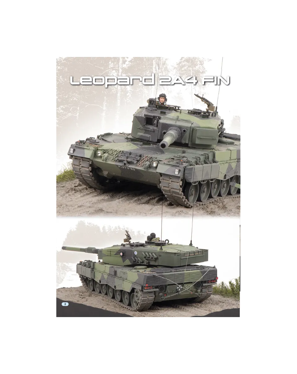 AFV Modeller AFV84 articolo PDF Leopard 2A4 FIN