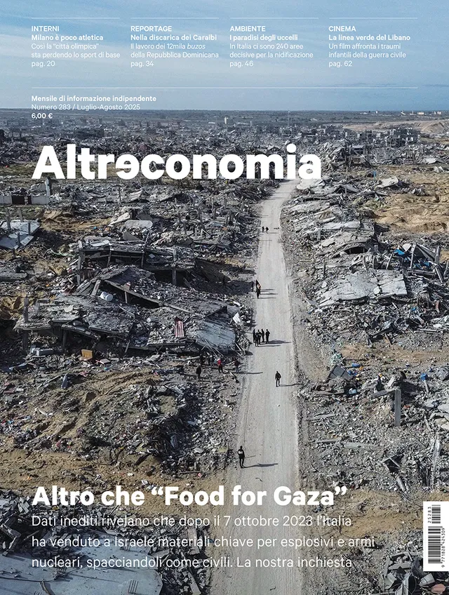 Altreconomia 283 Altro che Food for Gaza Rivista copia singola