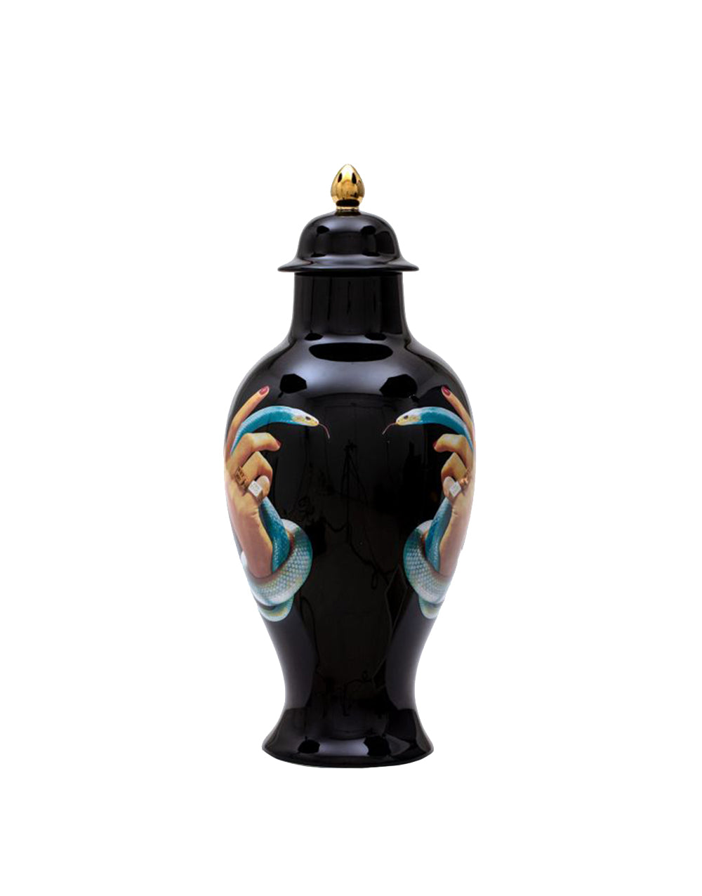 TOILETPAPER Vaso Porcellana h 46,5 cm Serpenti