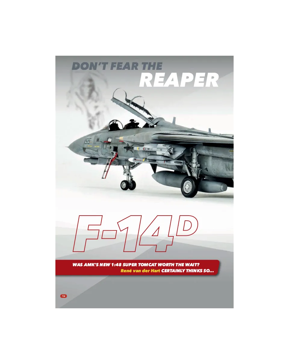 AFV Modeller AIR89 F-14D Super Tomcat rivista PDF