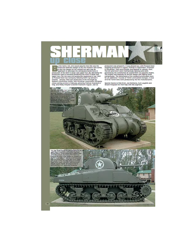 AFV Modeller Issue 50 Sherman Up Close rivista PDF copia singola carri
