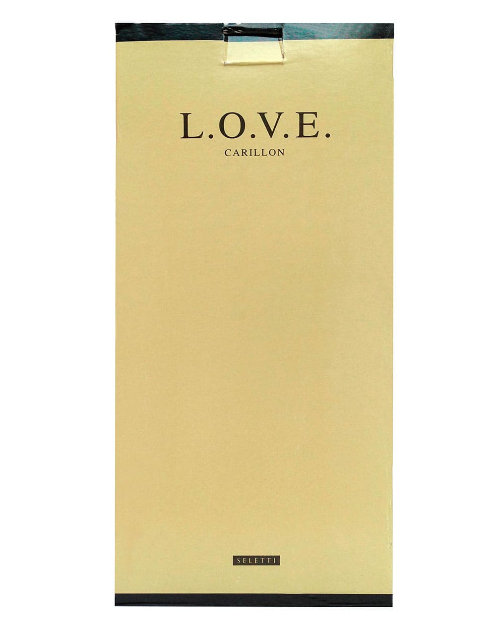TOILETPAPER L.O.V.E. carillon resina 28 cm dito medio