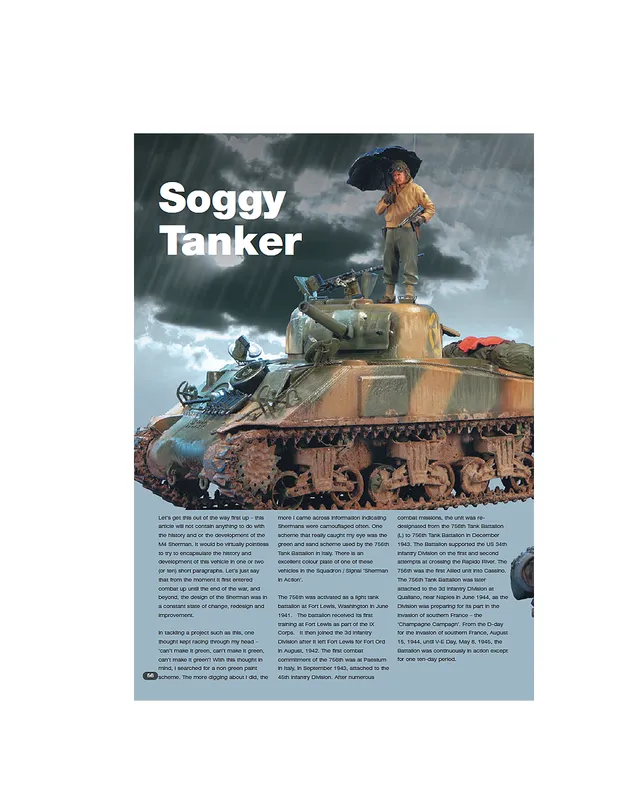 AFV Modeller 30 Soggy Tanker articolo PDF