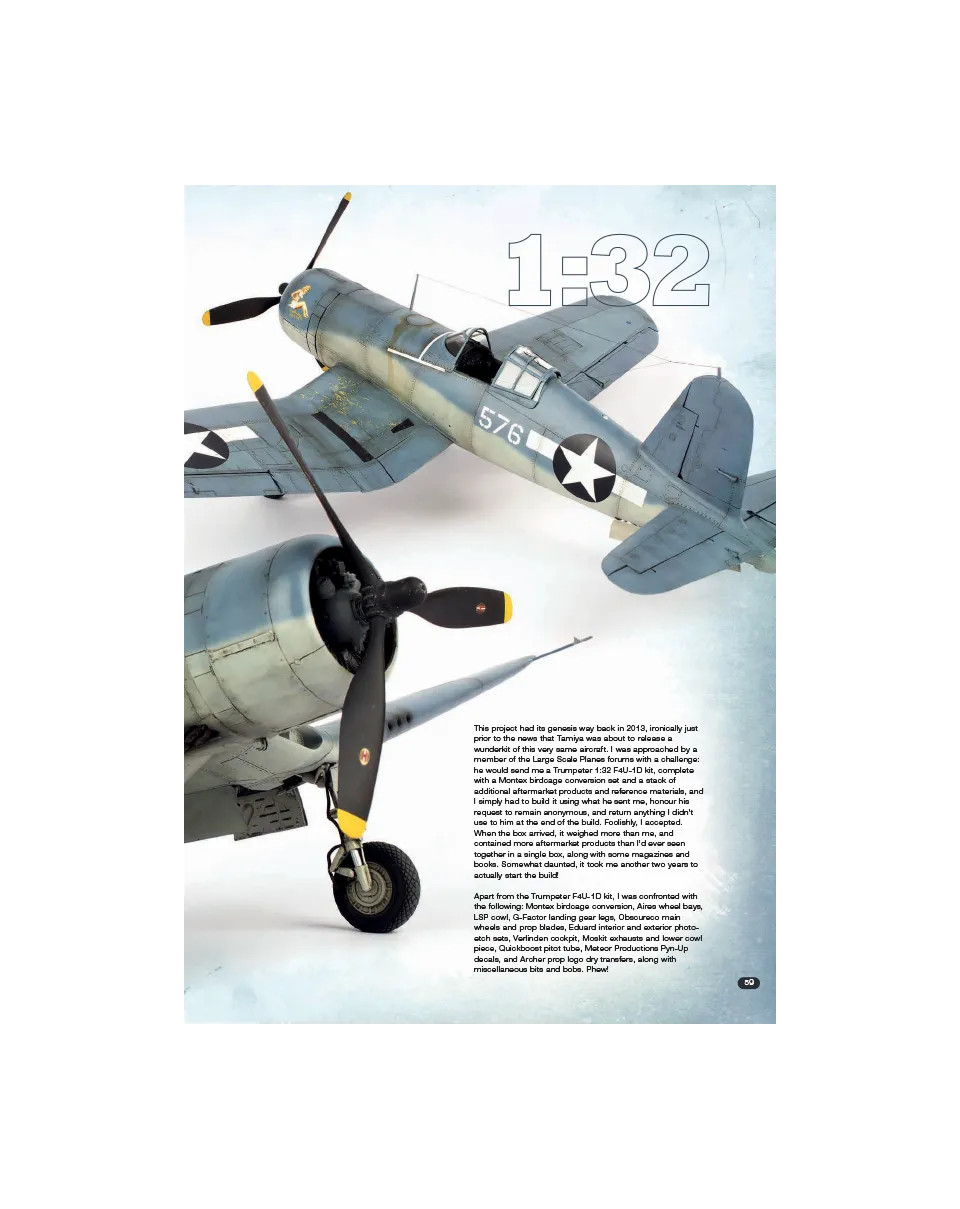 AFV Modeller AIR AIR78 Birdcage Corsair numero PDF F4U