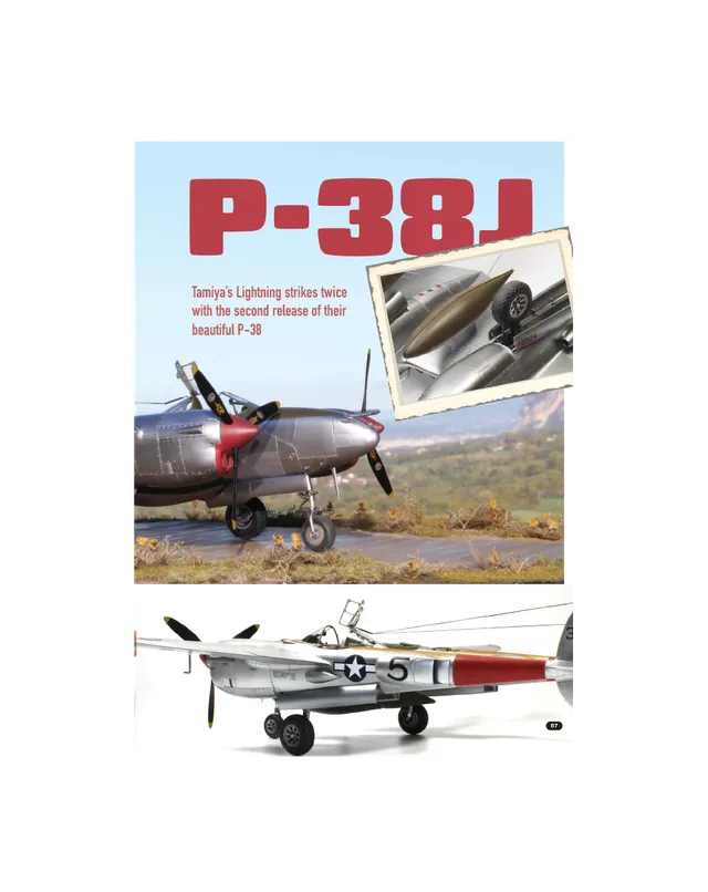 AFV Modeller AIR 107 P-38J articolo PDF copia singola