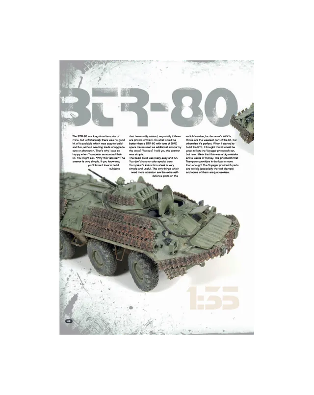 AFV Modeller 90 BTR-80 rivista copia singola PDF