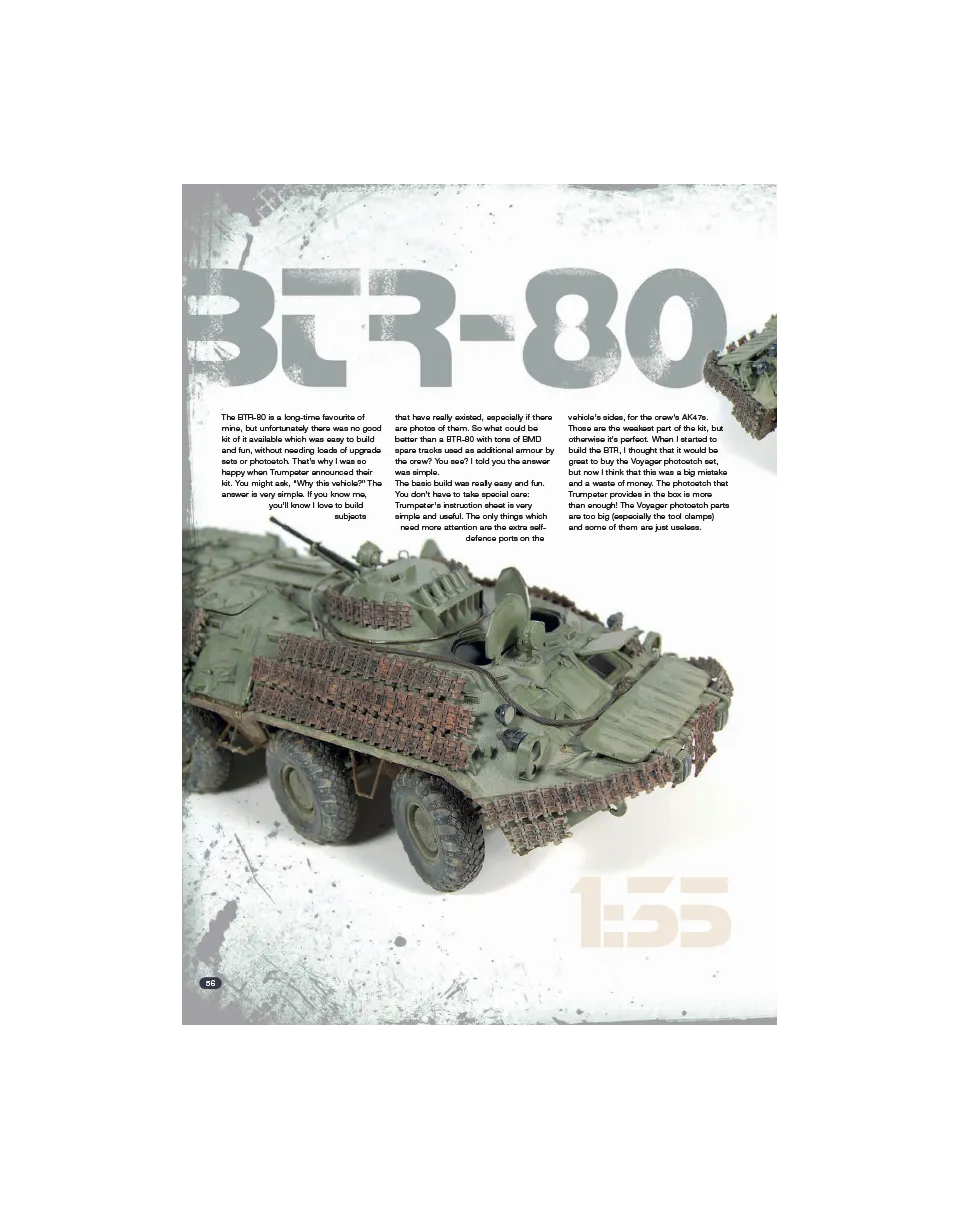 AFV Modeller 90 BTR-80 rivista copia singola PDF