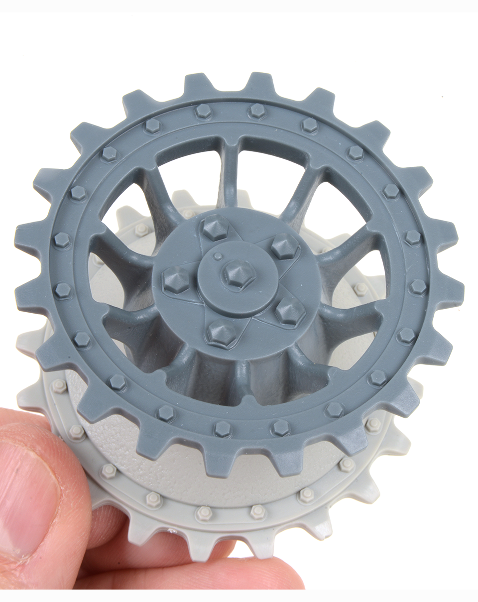 AFV Modeller 16184 Tiger 1 Late dettaglio sprocket 1:16