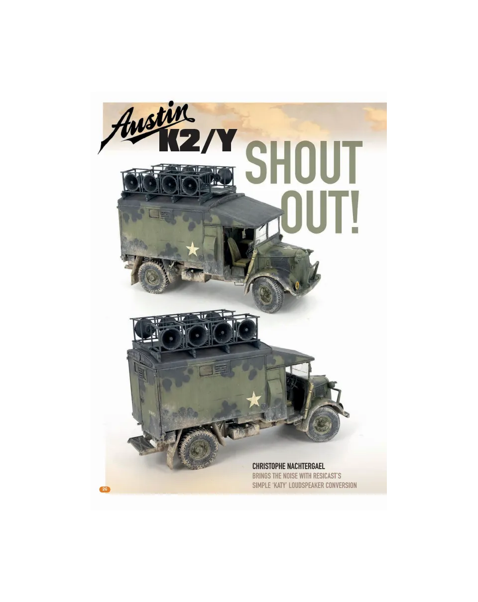 AFV Modeller AFV137 Austin Katy Shout Out articolo PDF