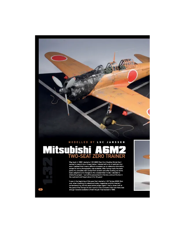 AFV Modeller AIR 50 articolo PDF A26M Zero trainer