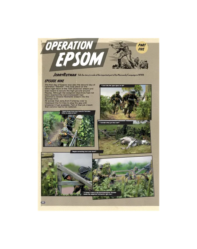 AFV Modeller AFV124 Operation Epsom articolo PDF Normandia