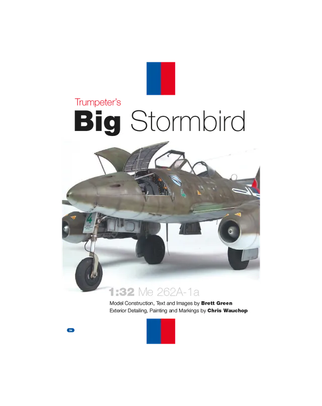 AFV Modeller AIR6 Big Stormbird articolo PDF numero singolo