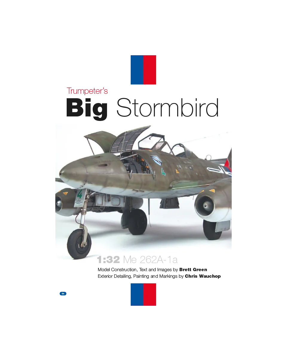 AFV Modeller AIR6 Big Stormbird articolo PDF numero singolo