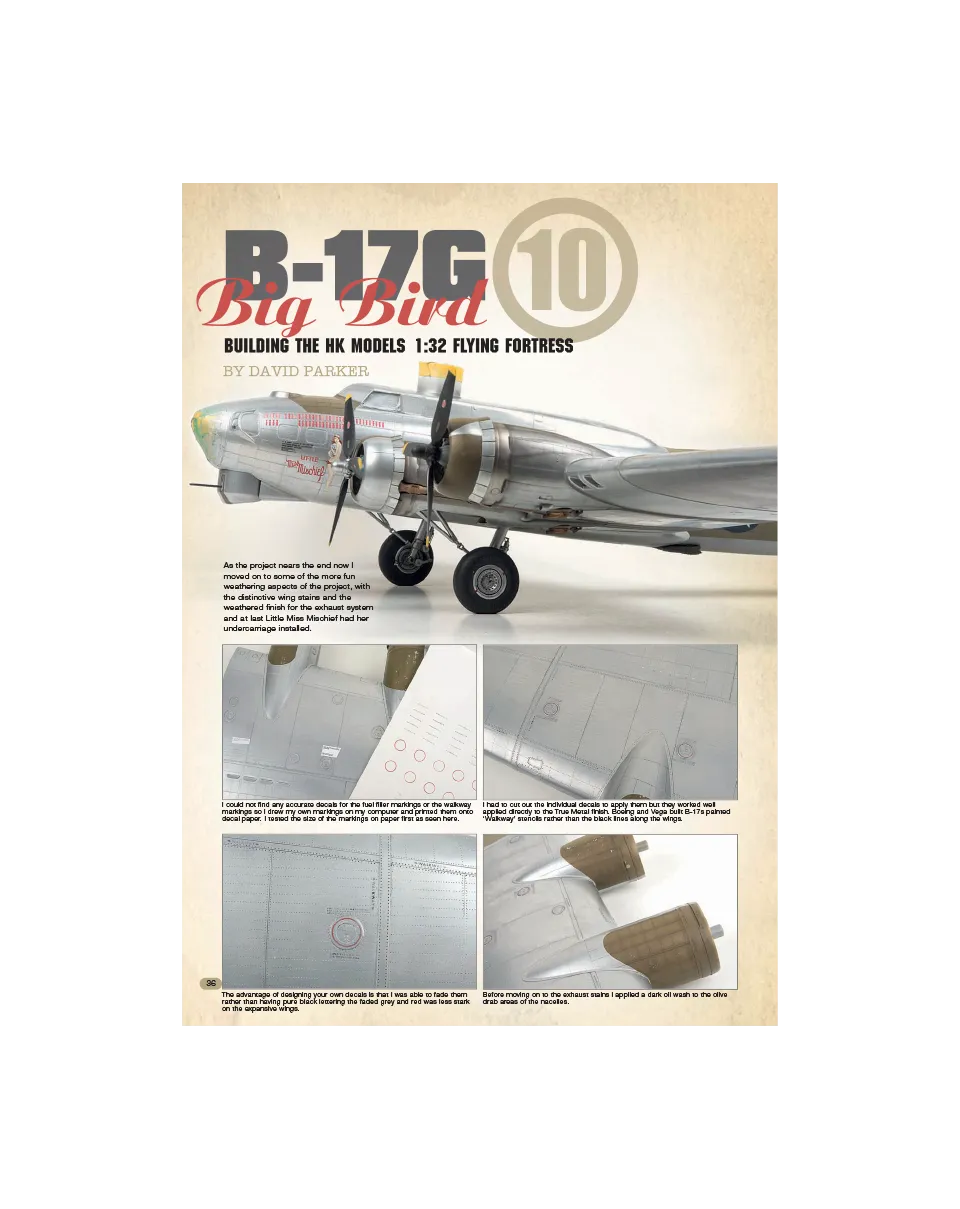 AFV Modeller AIR59 articolo PDF Big Bird B-17 Parte 10