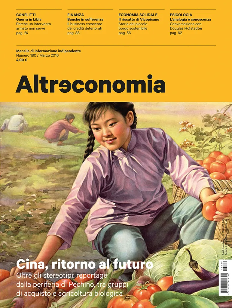 Altreconomia 180 Cina ritorno al futuro rivista copia singola