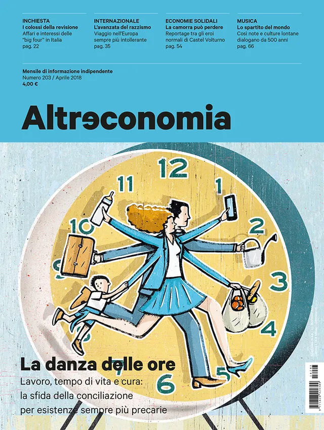 Altreconomia 203 La danza delle ore rivista copia singola