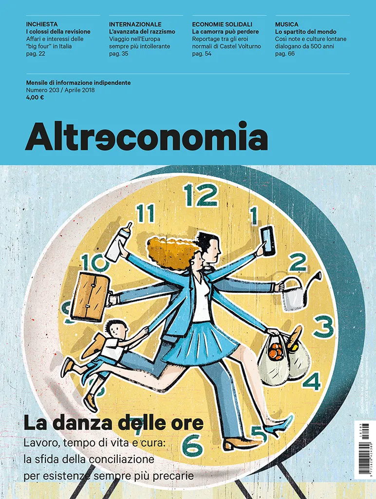 Altreconomia 203 La danza delle ore rivista copia singola