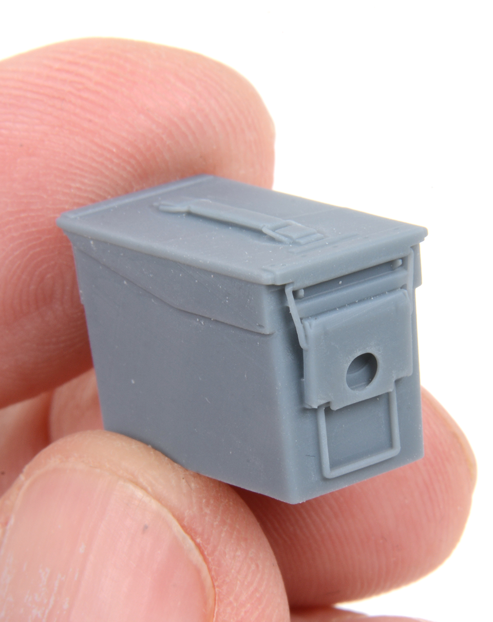 AFV Modeller 16223 cassette munizioni 1:16 Vietnam .50 Cal