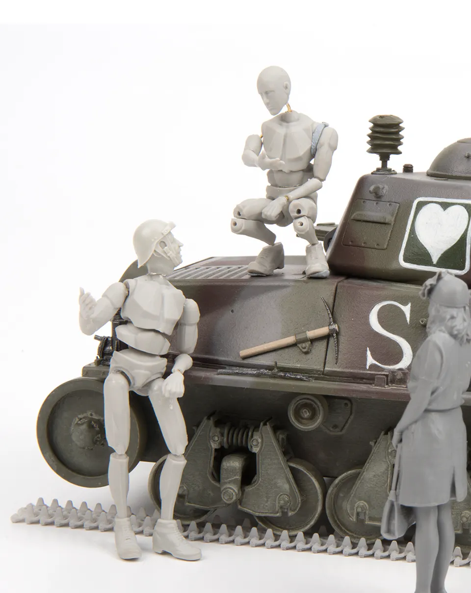 AFV Modeller Sculpting Mannequin figurino 1:35 resina 1 pezzo