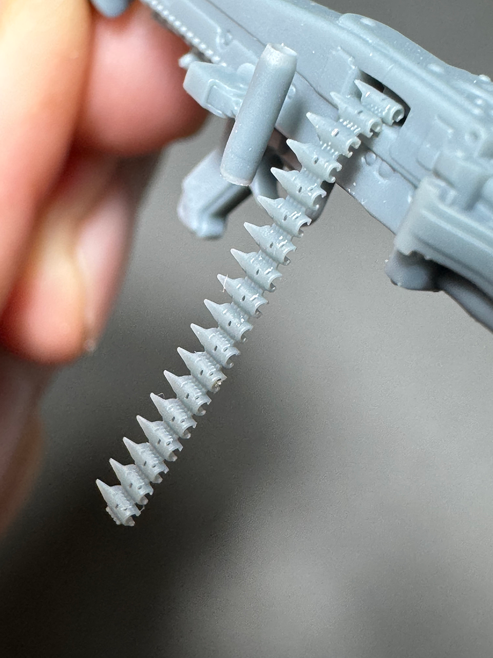 AFV Modeller 16291 nastri MG34 MG42 MG3 1:16 set dettaglio