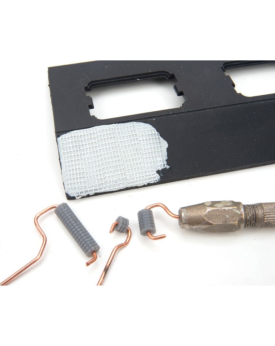 AFV Modeller Waffle Pattern Zimmerit set dettagli 1:16