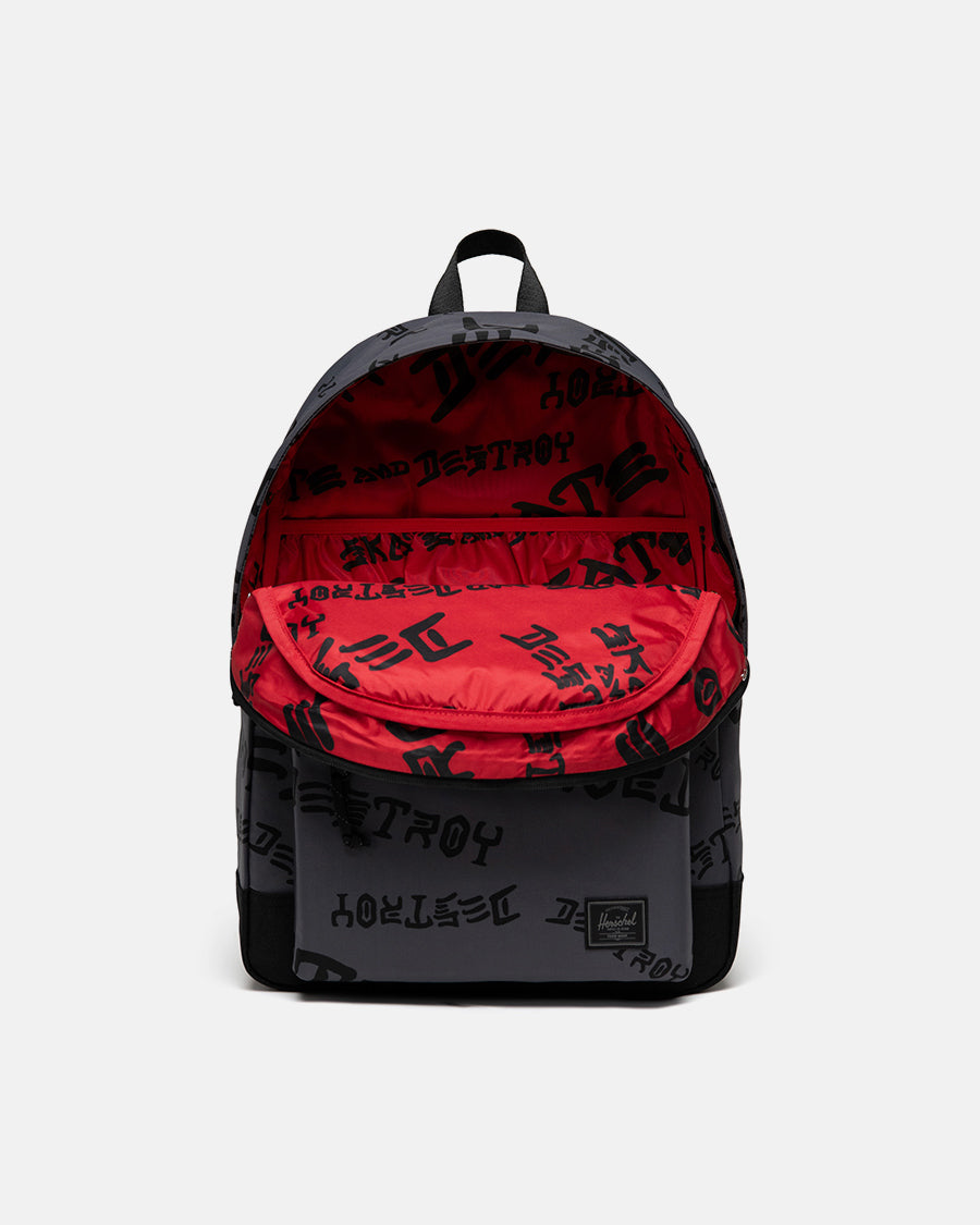 Thrasher Herschel Classic XL zaino grigio 30L laptop 15
