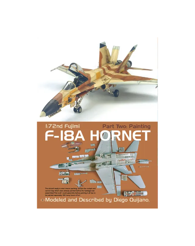 AFV Modeller AIR AIR8 articolo PDF F-18A Hornet copia singola
