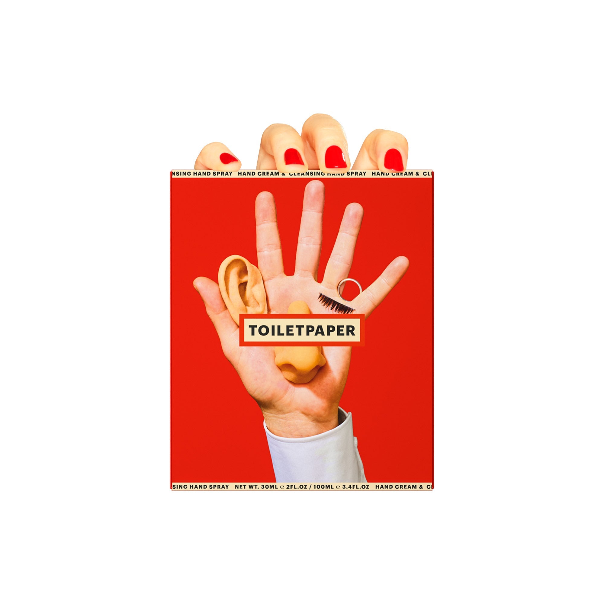 TOILETPAPER Hand Kit Spray 100ml + Crema Mani 30ml