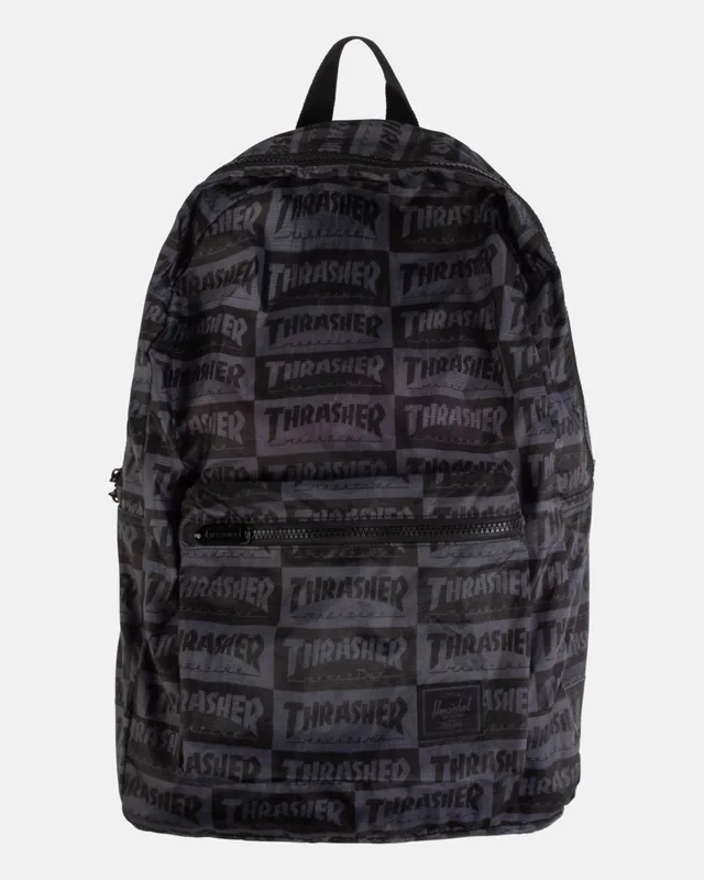 Thrasher Herschel Packable Daypack zaino nero 24,5 L