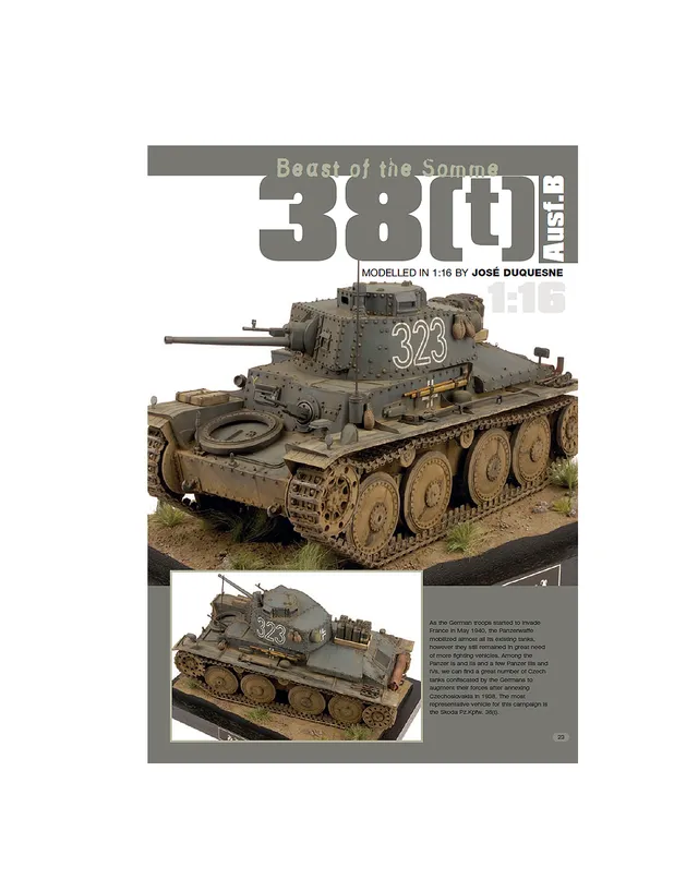 AFV Modeller Issue 57 38t Ausf.B 1:16 articolo PDF