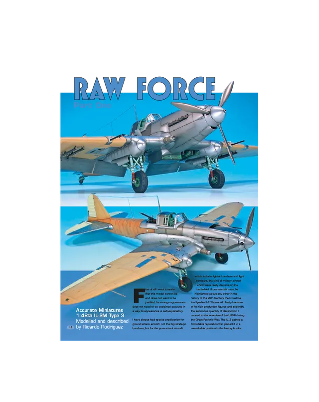AFV Modeller AIR21 rivista PDF copia singola Raw Force