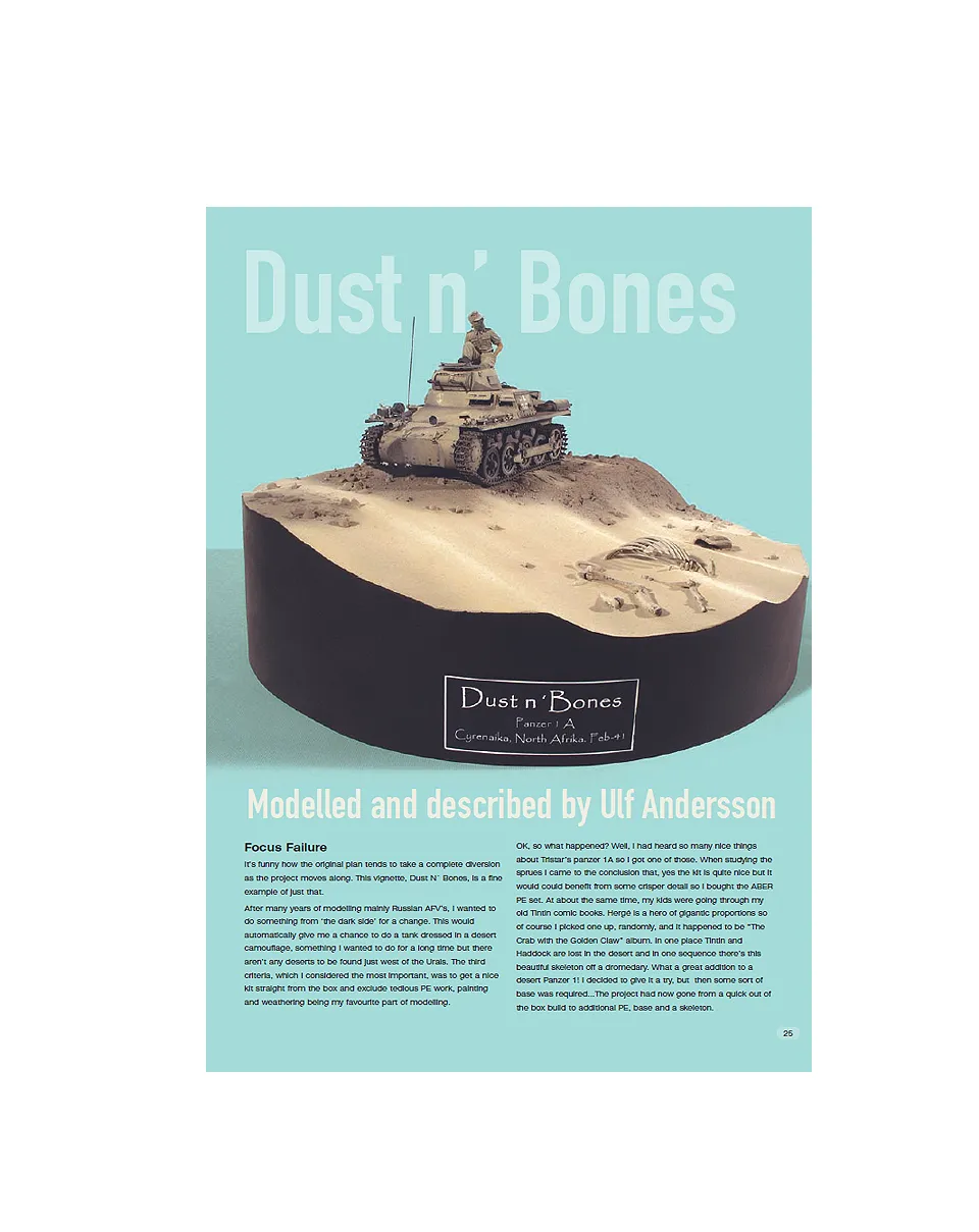 AFV Modeller 37 articolo PDF Dust n Bones carri