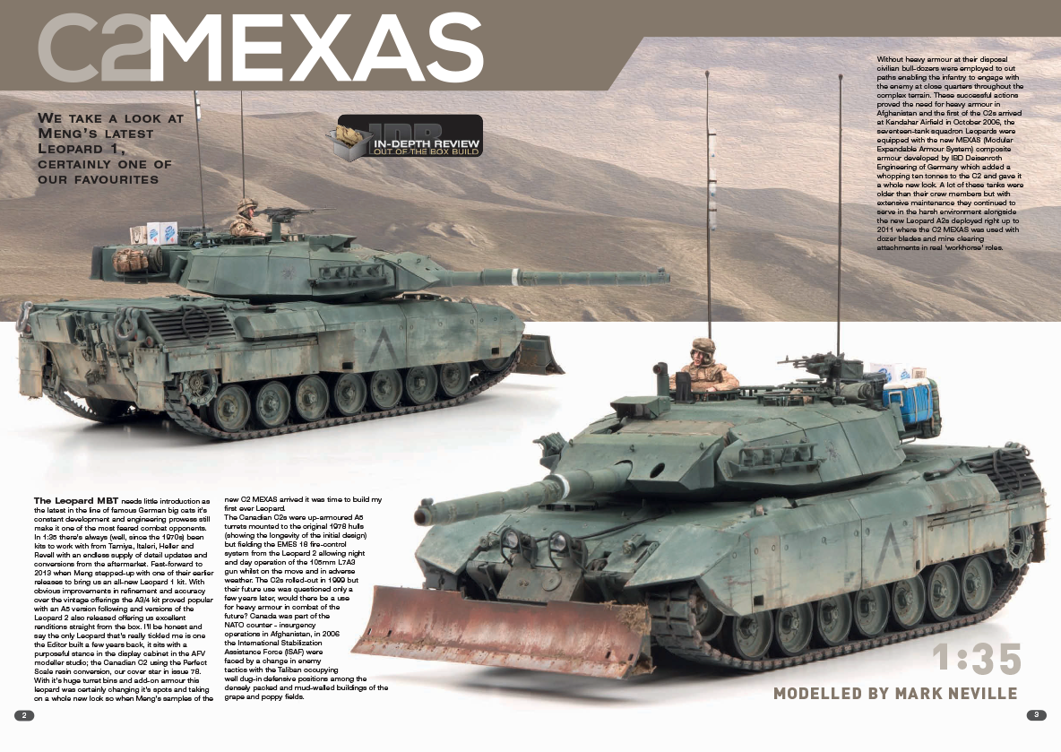AFV Modeller Issue 107 rivista modellismo