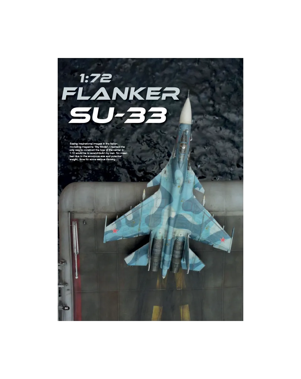 AFV Modeller Air 102 articolo PDF Flanker Diorama