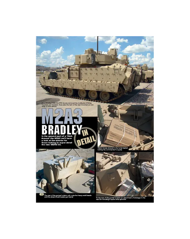 AFV Modeller AFV77 Bradley Walk-Around rivista PDF singola
