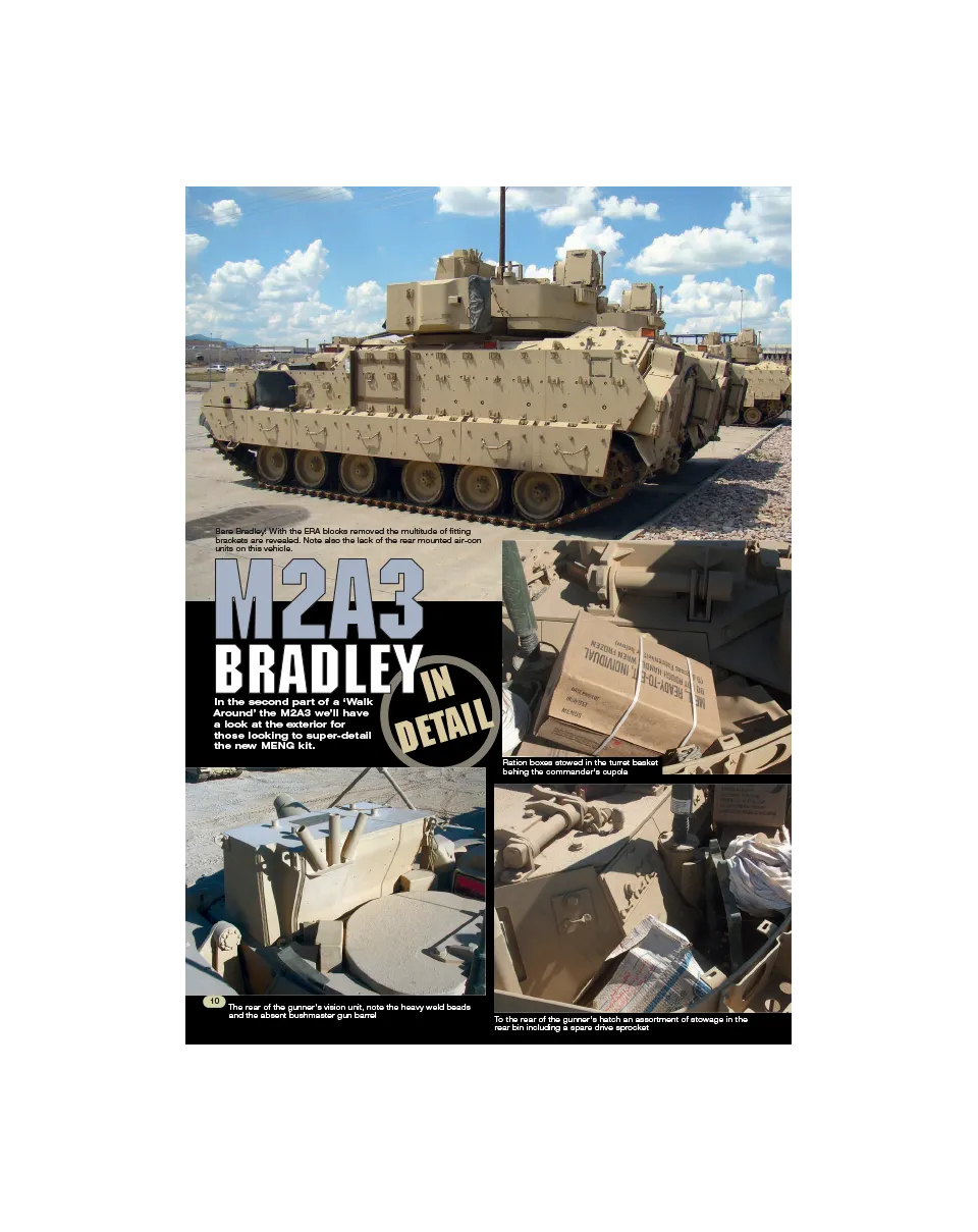 AFV Modeller AFV77 Bradley Walk-Around rivista PDF singola