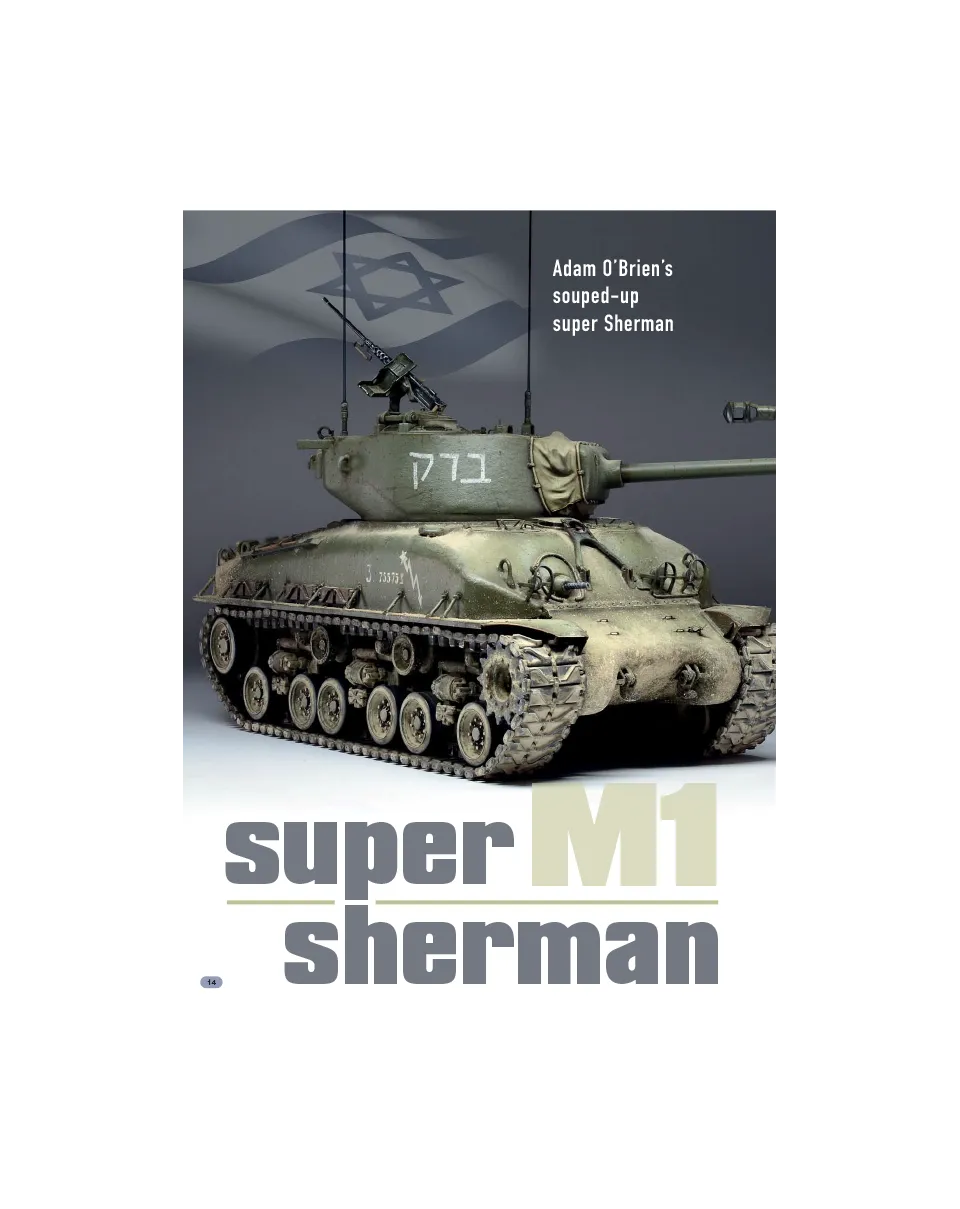 AFV Modeller AFV125 M1 Super Sherman articolo PDF