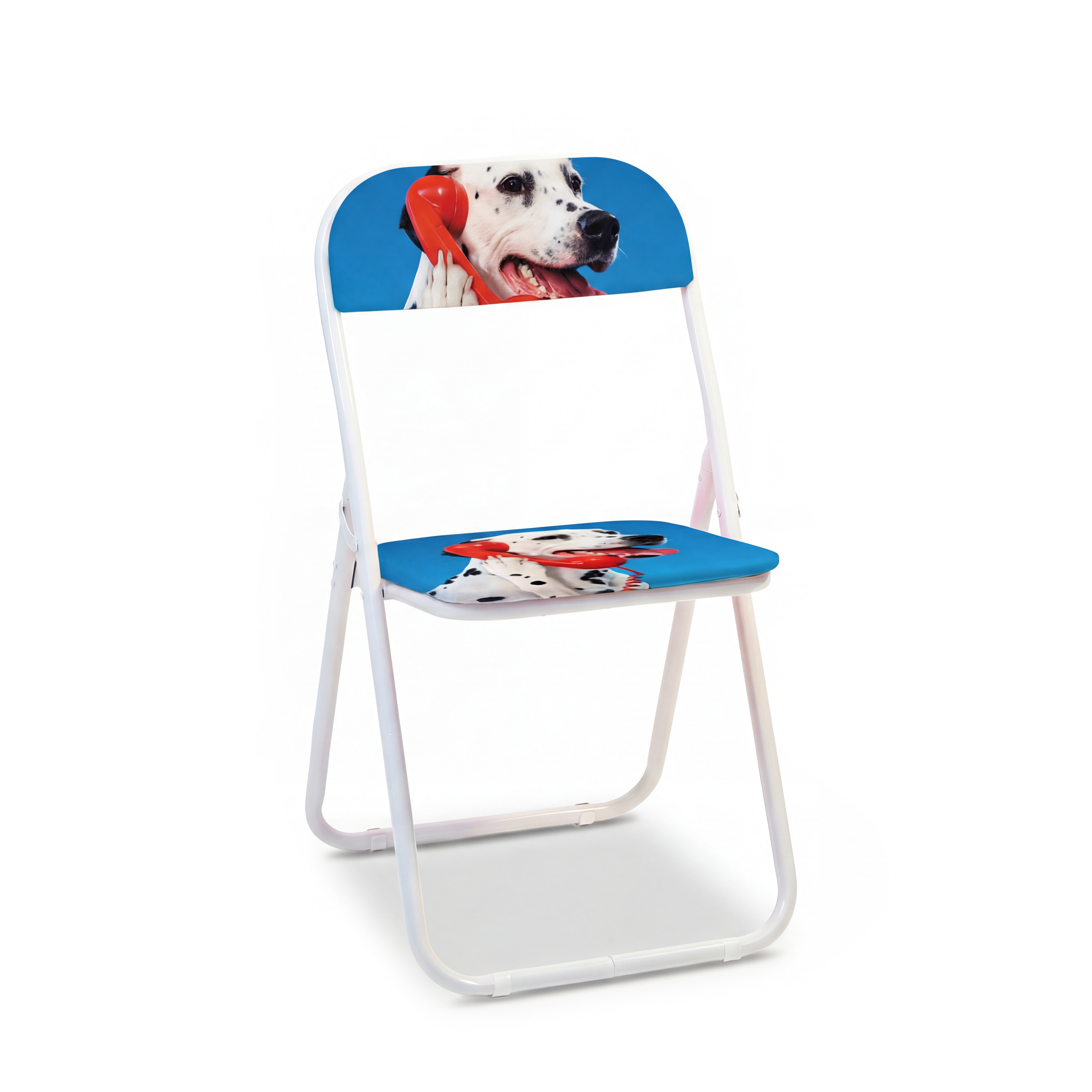TOILETPAPER Pets sedia pieghevole Polycats metallo PVC