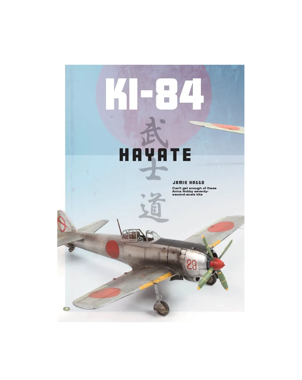 AFV Modeller AIR AIR107 Articolo PDF Ki-84 Hayate