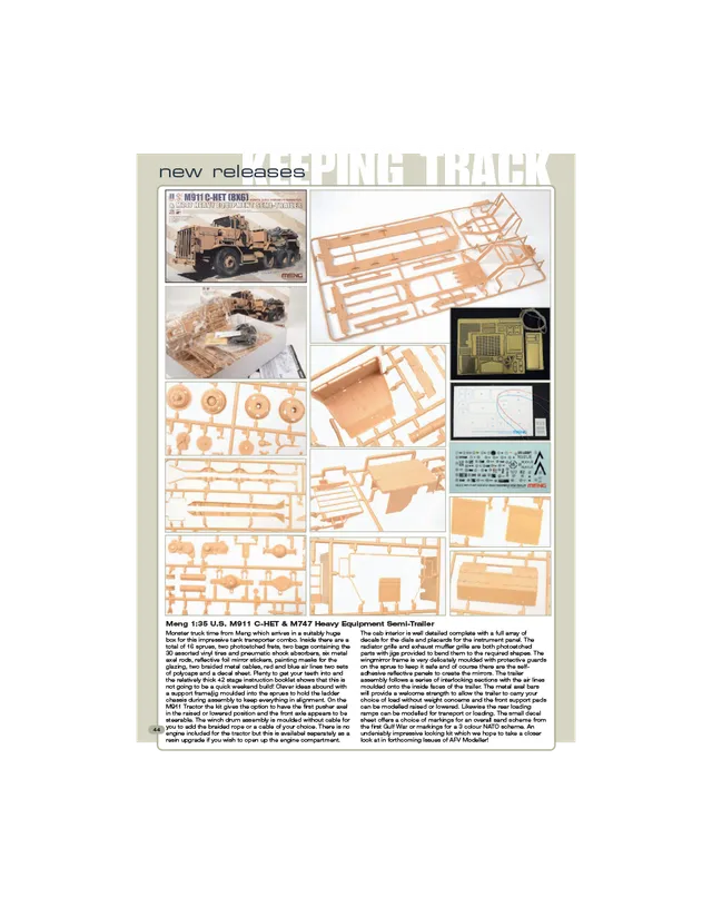 AFV Modeller AFV 99 Keeping Track rivista PDF copia singola
