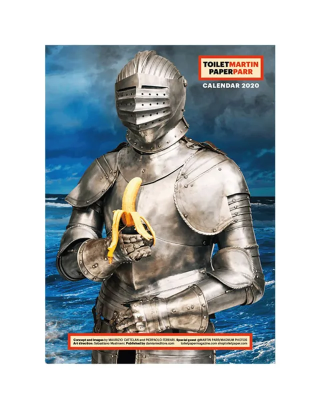 TOILETPAPER Calendar 2020 calendario parete 28x22
