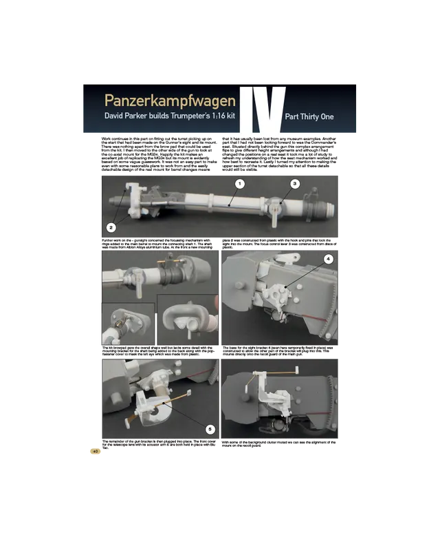AFV Modeller AFV113 Panzer IV Part 31 articolo PDF