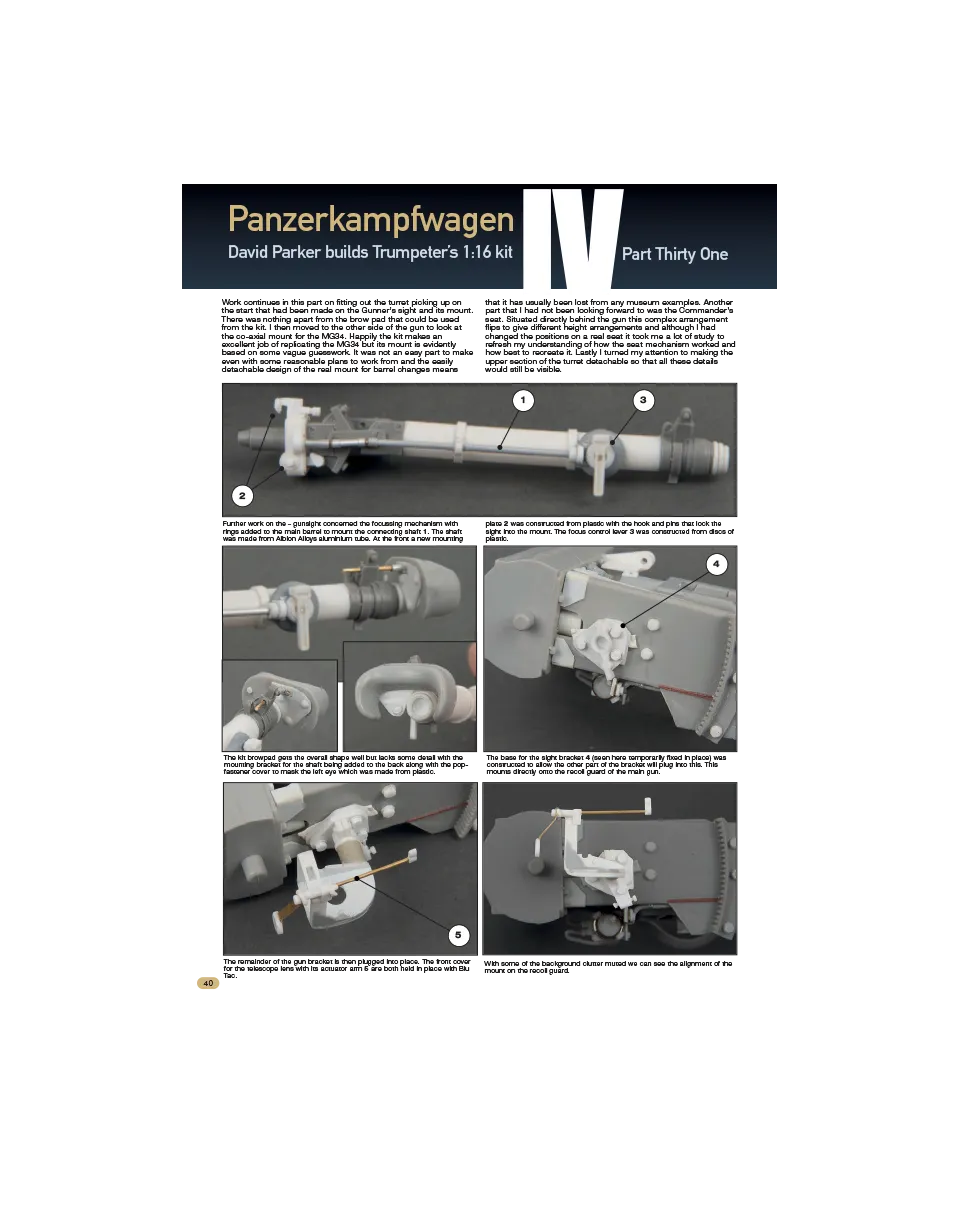 AFV Modeller AFV113 Panzer IV Part 31 articolo PDF