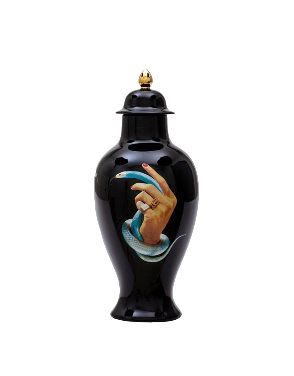 TOILETPAPER Vaso Porcellana h 46,5 cm Serpenti