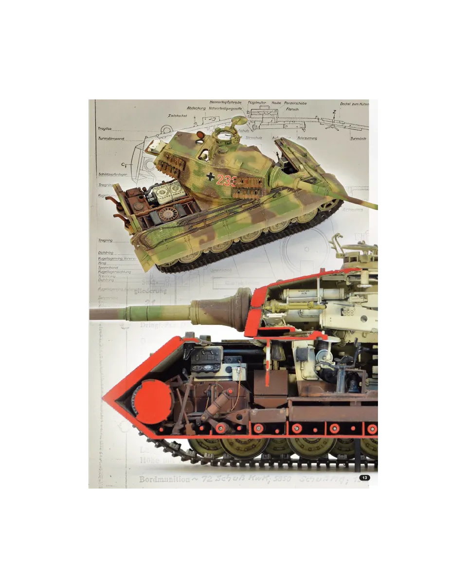 AFV Modeller AFV95 Anatomy of a Tiger articolo PDF copia singola