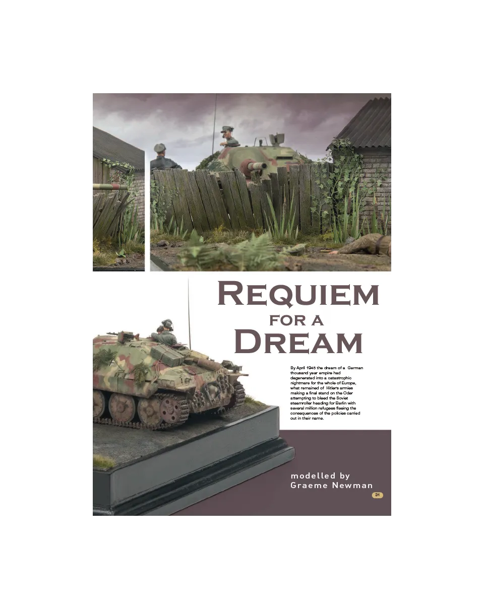 AFV Modeller AFV109 Requiem for a Dream articolo PDF copia singola