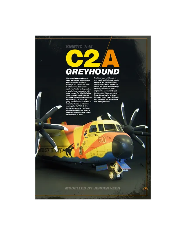 AFV Modeller AIR AIR48 articolo PDF Kinetic C2A Greyhound 1:48