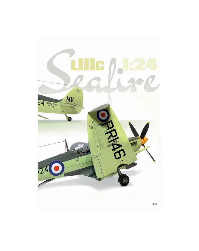 AFV Modeller AIR 121 articolo PDF Seafire 1:24 modellismo