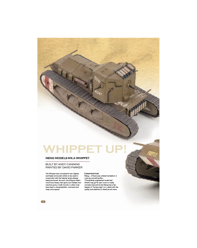 AFV Modeller AFV86 Whippet Up rivista pdf numero singolo