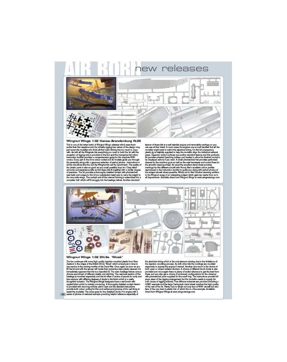 AFV Modeller AIR Modeller 35 rivista Air Born copia singola aerei